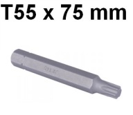 Bit 10mm TORX T55 x 75mm D175T55 Jonnesway