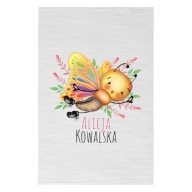 Osuška Do škôlky Škola 30x50 + Meno MOTÝĽ