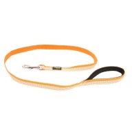 Reflexné vodítko pre psa TREND STRIPE 20mm oranžové