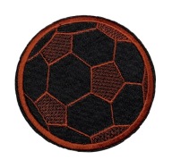 PATCH THERMO APLIKÁCIA GUĽA ČERVENÁ - 10 cm