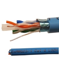Telegartner krútený pár LAN kábel kat.6 F/UTP 1m
