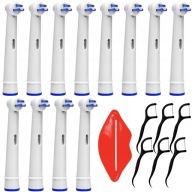 12x ORTODONTICKÁ HLAVA ELEKTRICKEJ KEFKY ORAL-B + PRÍSLUŠENSTVO