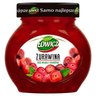 Łowicz Brusnica k mäsu a syru 230 g