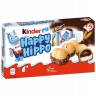 Kinder Happy Hippo Kakao Kakaové čokoládové oblátky 5 ks z Nemecka