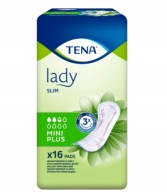 Vložky do topánok TENA Lady Slim Mini Plus 16 ks