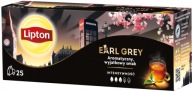 Čaj Earl Grey čierny vo vrecúškach Lipton, 25 ks