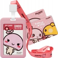 Puzdro na karty Lanyard UHOO 6008 Magoo Pink