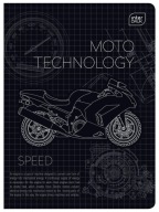 Interprint A5 NOTEBOOK 60 štvorcových listov UV TRENDS BOYS