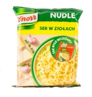 KNORR NUDLE SYROVÁ POLIEVKA S BYLINKAMI 61G