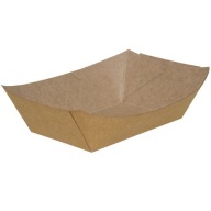 VEĽKÉ vaničky na hranolky 13,5 x 8,5 cm veľkosť L Lodná tácka na hranolky 50 ks.