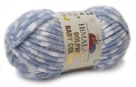 HIMALAYA HRUBÁ priadza DOLPHIN BABY COLORS 80430 modrá a biela