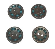 Ozdobný drevený gombík 15mm C2466/24