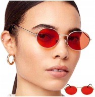 Oválne boho retro kovové okuliare LENONKI eye