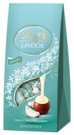 Lindt LINDOR Pralinky kokosové čokolády mliečna čokoláda kokos 100g