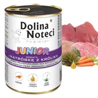 DOLINA NOTECI JUNIOR Mokré krmivo Pečeň 400g