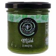 Prírodný med s mätou Nasza Pszczelarnia 190g