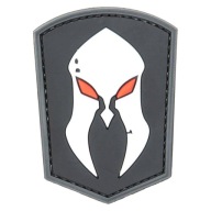 3D PRILBA MONDERNO NÁŠIVKA SYMBOL GFC, ŠEDÁ