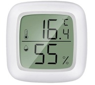Presný TEPLOMER HYGROMETER Elektronická IZBA + KOMPAKTNÁ BATÉRIA