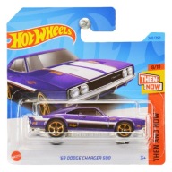 HOT WHEELS AUTO DODGE CHARGER 500 '69 FIALOVÁ