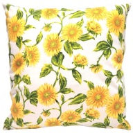 Bunda obliečka na vankúš 45x45 SLNEČNICE