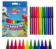 Popisovače 12 farieb Mini Mini Astra 0573