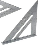 HLINÍKOVÝ TESÁRSKY UHLOVÝ KRÚHOVÝ KRÚŽOK TESÁRSKY STUPEŇ 182 mm