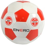 5636 FUTBAL veľkosť 5 bielo-červená BIEDRONKA Enero