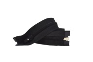 Šnúrka zips 85 cm ČIERNA