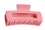 Spona do vlasov JAW DECORATION obdĺžnik do vlasov ružová