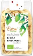 BIO BANÁNOVÉ ČIPSKY, nesladené, BEZ CUKRU, 250g