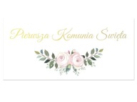Veľký plagát na prijímanie 70x33cm Prvé sväté prijímanie