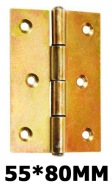 PÁNT POKOVOVANÝ, POZINKOVANÝ, zlatý 80MM - 4 ks