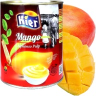 Mango Pulpa Alphonso 95% Mango Kier 850g Kesar