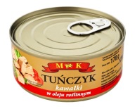 Tuniakové kúsky v oleji MK 0,17 kg