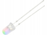 3mm RGB LED, pomalé blikanie, 3 farby