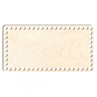 drevený základný košík dno 16x31cm obdĺžniková preglejka