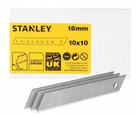 STANLEY NOŽE NÁHRADNÁ ČEPEL 18MM 10 KS