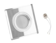 Halogénové sklenené stropné svietidlo pre LED 230V GU10