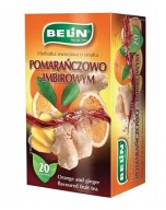 ZÁZVOROVÝ čaj s POMARANČOM 20 BELIN vrecúšok