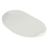 DOSKA NA KRAJENIE S ODKAPÁVAČOM S RÚČKOU PLAST BIELA ​​25x38cm