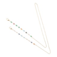 Retiazka na okuliare 70 cm, zlatý PENDANT M1W11