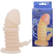 Rukáv na penis telovej farby s početnými výstupkami, rukáv BAILE z vlčích zubov