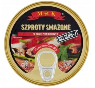 Šproty vyprážané v paradajkovej omáčke 240g MK