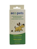 Eco Pets Ekologické vrecká na exkrementy 60 ks