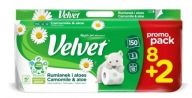 Zamatový TOALETNÝ PAPIER 8+2 ks. Tlač PROMO BALÍKU!