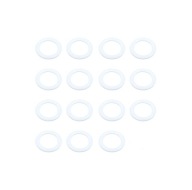 Plastové krúžky pre MACRAME SKC 19 mm / 15 kusov