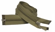 Olivový zips, 50 cm