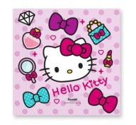 Hello Kitty narodeninová oslava Hello Kitty - 33 cm - 20 ks
