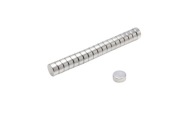 Neodymový magnet valcový MW 7x3 [mm] N38 25 ks.
