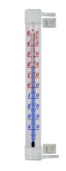 Vonkajší okenný teplomer nalepený na okne, stredná veľkosť 24 cm